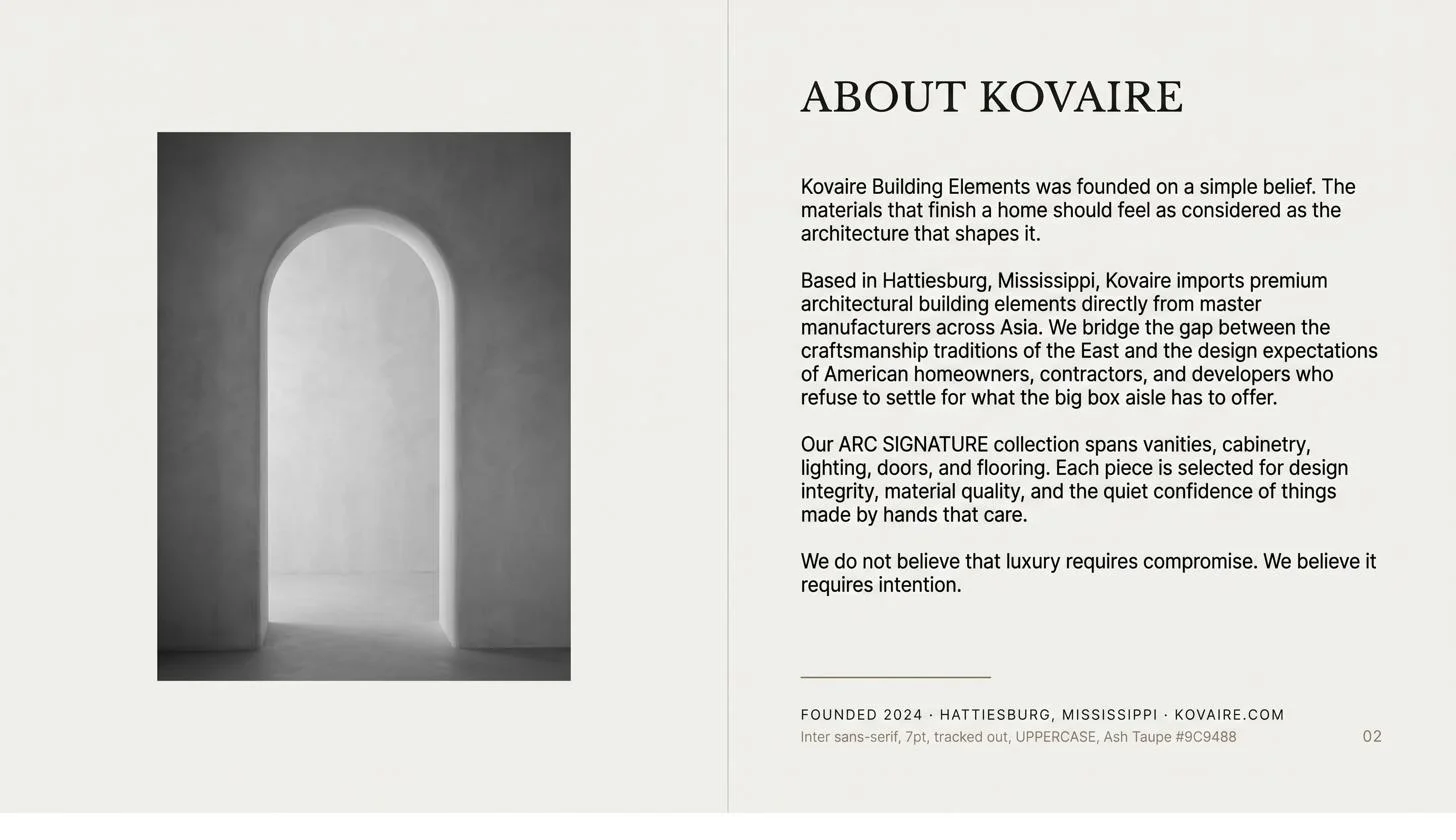 ARC™ Vanity Systems