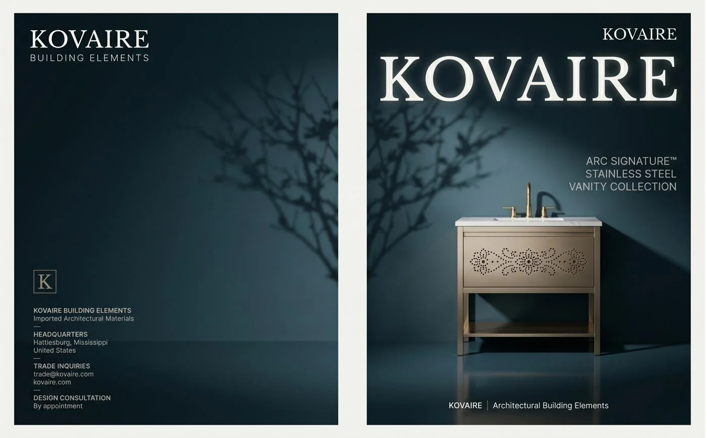 Vanity engineering detail